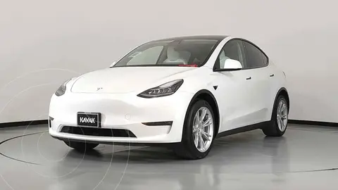 Tesla Model Y Autonomia Mayor usado (2021) color Blanco precio $1,241,999