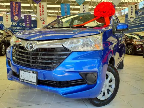 Toyota Avanza LE Aut usado (2018) color Azul financiado en mensualidades(enganche $62,402 mensualidades desde $5,139)