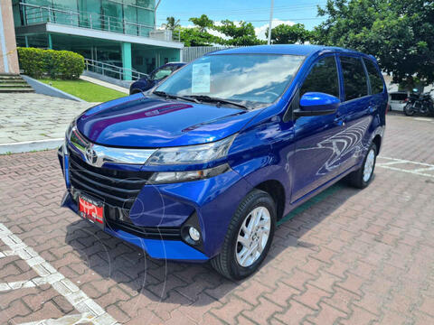 Toyota Avanza XLE usado (2021) color Azul financiado en mensualidades(enganche $31,500 mensualidades desde $9,150)