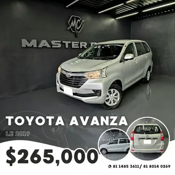 Toyota Avanza LE Aut usado (2019) color plateado precio $265,000