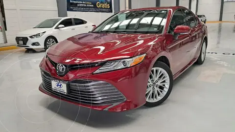 Toyota Camry XLE 2.5L usado (2019) color Rojo financiado en mensualidades(enganche $45,490)
