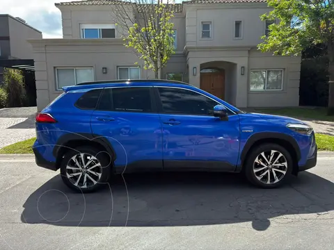 Toyota Corolla Cross Hybrid Hibrida 1.8 XEi eCVT usado (2021) color Azul precio $35.000.000