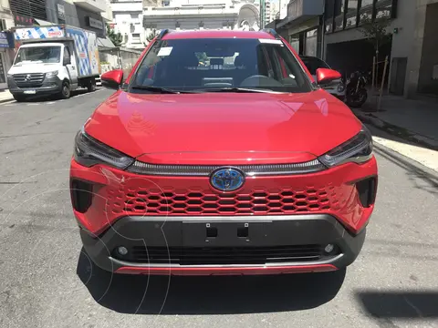 OfertaToyota Corolla Cross Hybrid 1.8 SEG eCVT nuevo color Rojo Mica precio $58.300.000