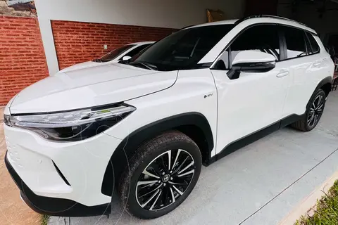 Toyota Corolla Cross Hibrida 1.8 SEG LE eCVT usado (2024) color Blanco precio $49.000.000