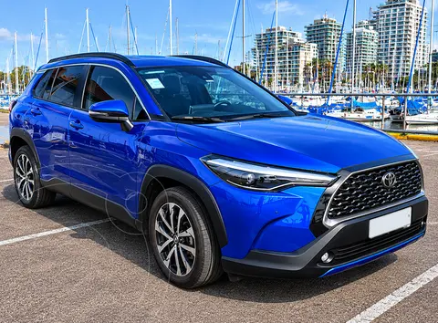 Toyota Corolla Cross 2.0 SEG CVT usado (2021) color Azul precio $39.900.000