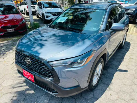 Toyota Corolla Cross LE usado (2022) color Gris financiado en mensualidades(enganche $109,381 mensualidades desde $9,716)