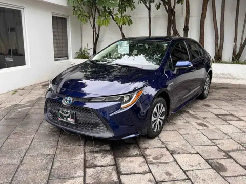 Toyota Corolla HEV Hybrid usado (2021) color Azul precio $370,000