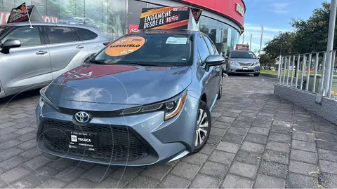 Toyota Corolla HEV Hybrid usado (2021) color Gris financiado en mensualidades(enganche $104,544 mensualidades desde $11,125)