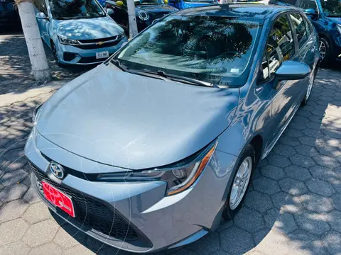 Toyota Corolla HEV Hybrid usado (2022) color Gris financiado en mensualidades(enganche $112,069 mensualidades desde $9,954)
