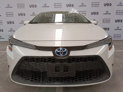 Toyota Corolla HEV Hybrid Aut usado (2021) color Blanco precio $445,000