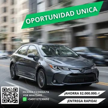Toyota Corolla 2.0 XL-I CVT nuevo color Blanco Perla precio $40.715.000