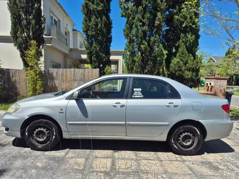 Toyota Corolla 1.6 XLi usado (2007) color Gris Plata  precio u$s7.500