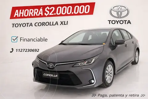 Toyota Corolla 2.0 XL-I CVT nuevo color Gris precio $42.082.000