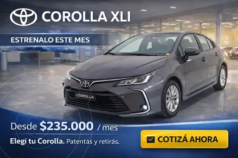 Toyota Corolla 2.0 XL-I CVT nuevo color Gris precio $42.082.000