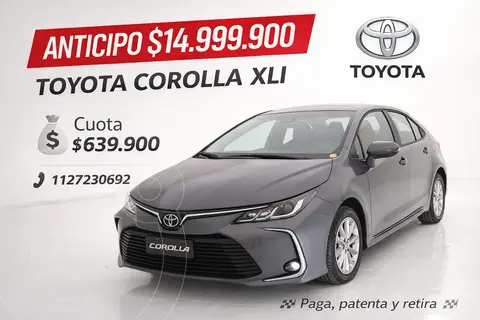 Toyota Corolla 2.0 XL-I CVT nuevo color Gris financiado en cuotas(anticipo $14.999.900 cuotas desde $639.900)