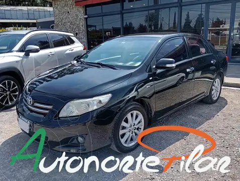 Toyota Corolla 1.8 SE-G Aut usado (2010) color Negro precio u$s11.500