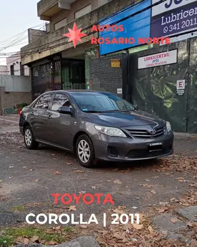 Toyota Corolla 1.8 XLi usado (2011) color Gris Oscuro precio $13.000.000