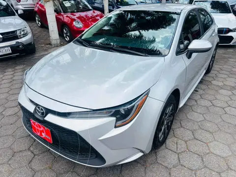 Toyota Corolla Base Aut usado (2021) color Plata financiado en mensualidades(enganche $85,194 mensualidades desde $7,567)
