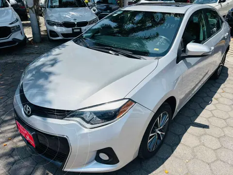 Toyota Corolla S 1.8L usado (2016) color Plata precio $217,000