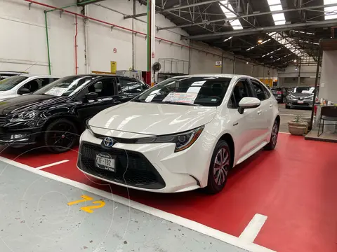 Toyota Corolla XLE Aut usado (2021) color Blanco Perla financiado en mensualidades(enganche $87,500 mensualidades desde $9,300)