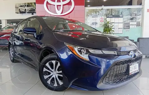 Toyota Corolla LE Aut usado (2022) color Azul financiado en mensualidades(enganche $150,480 mensualidades desde $6,465)