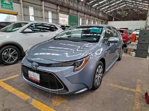 Toyota Corolla Base usado (2021) color Gris Celeste financiado en mensualidades(enganche $82,900 mensualidades desde $7,500)