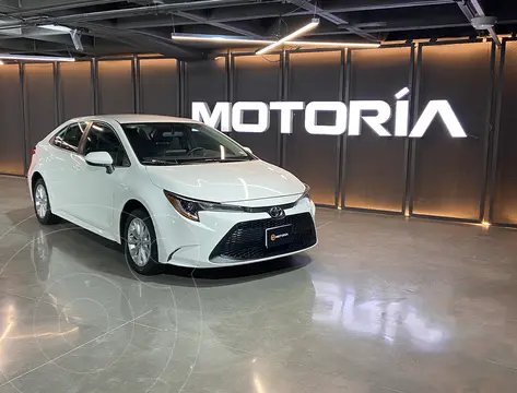 Toyota Corolla Base Aut usado (2021) color Blanco financiado en mensualidades(enganche $71,800 mensualidades desde $5,409)