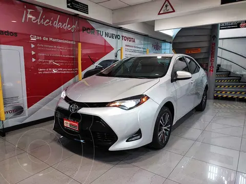 Toyota Corolla LE 1.8L Aut usado (2017) color Plata financiado en mensualidades(enganche $61,020 mensualidades desde $4,760)