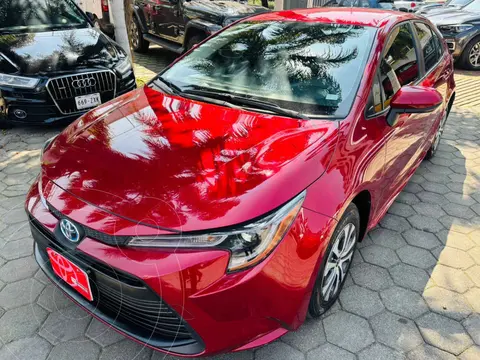 Toyota Corolla LE Aut usado (2023) color Rojo financiado en mensualidades(enganche $125,506 mensualidades desde $11,148)
