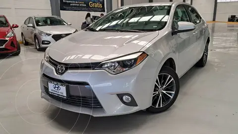 Toyota Corolla LE Aut usado (2016) color Plata financiado en mensualidades(enganche $23,490)