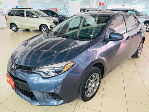 Toyota Corolla Base usado (2016) color Gris Metalico financiado en mensualidades(enganche $61,750)