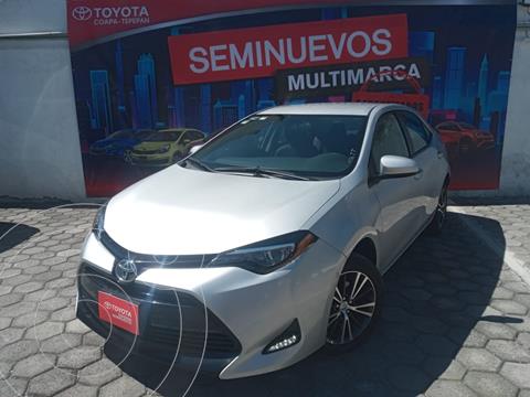 Toyota Corolla LE Aut usado (2018) color Plata financiado en mensualidades(enganche $86,224 mensualidades desde $6,605)