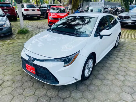 Toyota Corolla LE 1.8L Aut usado (2020) color Blanco financiado en mensualidades(enganche $79,281 mensualidades desde $7,042)