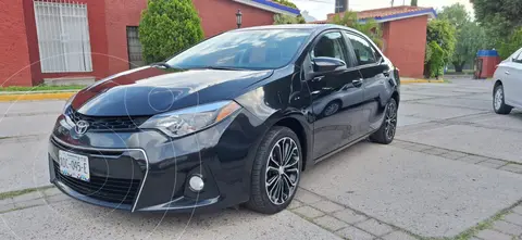 Toyota Corolla S Aut usado (2015) color Negro precio $207,000