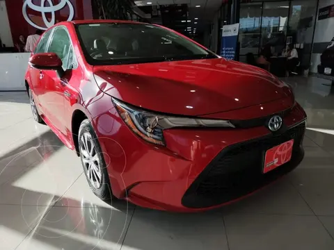 Toyota Corolla LE Aut usado (2021) color Rojo precio $368,000