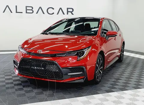 Toyota Corolla SE Aut usado (2021) color Rojo financiado en mensualidades(enganche $143,970)