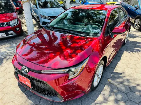 Toyota Corolla LE Aut usado (2022) color Rojo financiado en mensualidades(enganche $90,569 mensualidades desde $8,045)