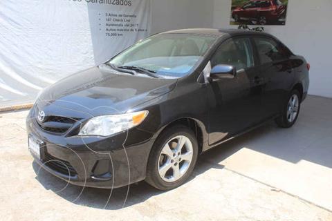 Toyota Corolla LE 1.8L usado (2011) color Negro precio $122,000