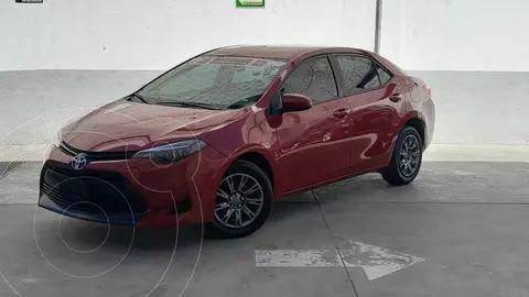 Toyota Corolla Base Aut usado (2017) color Rojo precio $269,000