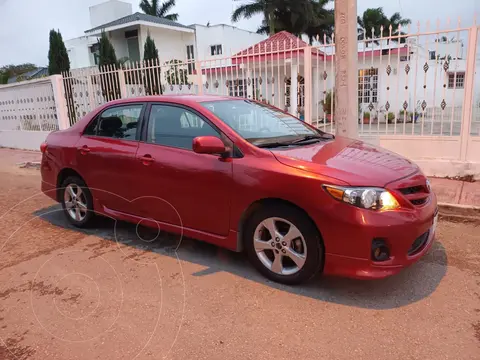 foto Toyota Corolla LE 1.8L usado (2011) color Rojo precio $143,000