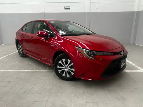 Toyota Corolla LE Aut usado (2021) color Rojo precio $339,800