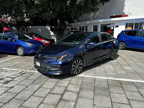 Toyota Corolla SE Aut usado (2020) color Azul precio $440,000