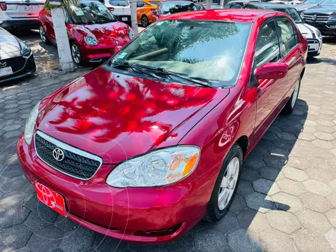 Toyota Corolla LE 1.8L Aut usado (2007) color Rojo precio $137,000