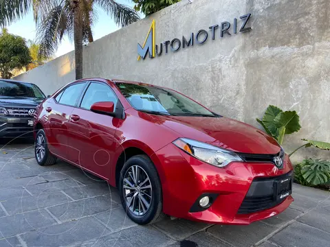 Toyota Corolla LE Aut usado (2016) color Rojo financiado en mensualidades(enganche $69,600)