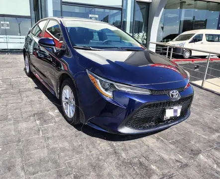 Toyota Corolla LE Aut usado (2020) color Azul precio $318,000