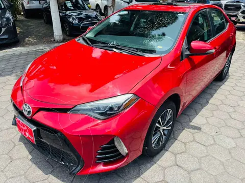 Toyota Corolla SE usado (2017) color Rojo precio $267,000