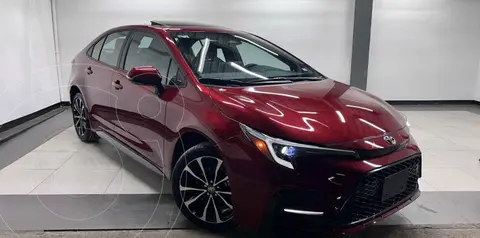 Toyota Corolla SE Aut usado (2025) color Rojo financiado en mensualidades(enganche $111,752 mensualidades desde $11,024)