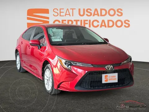 Toyota Corolla LE Aut usado (2021) color Rojo precio $329,000