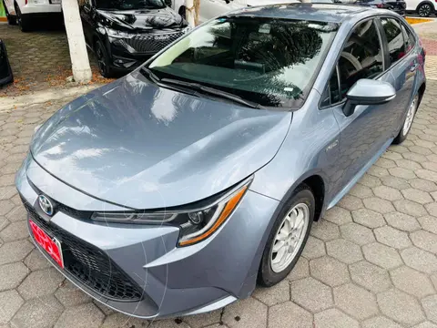 Toyota Corolla LE 1.8L Aut usado (2020) color Gris financiado en mensualidades(enganche $93,256 mensualidades desde $8,283)
