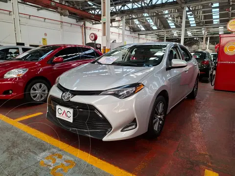 Toyota Corolla SE Aut usado (2018) color Plata financiado en mensualidades(enganche $57,000 mensualidades desde $5,150)